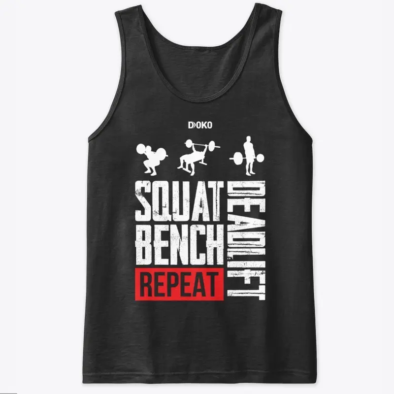 Squat Bench Deadlift Repeat