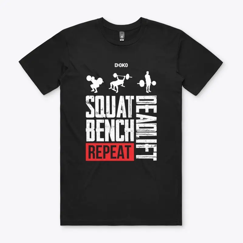 Squat Bench Deadlift Repeat