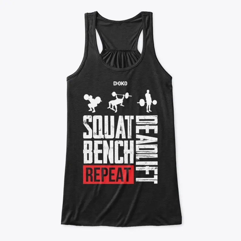 Squat Bench Deadlift Repeat